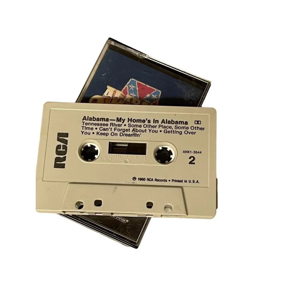 Vintage 1980 Alabama Cassette My Homes In Alabama Used RCA Tested - Picture 4 of 12